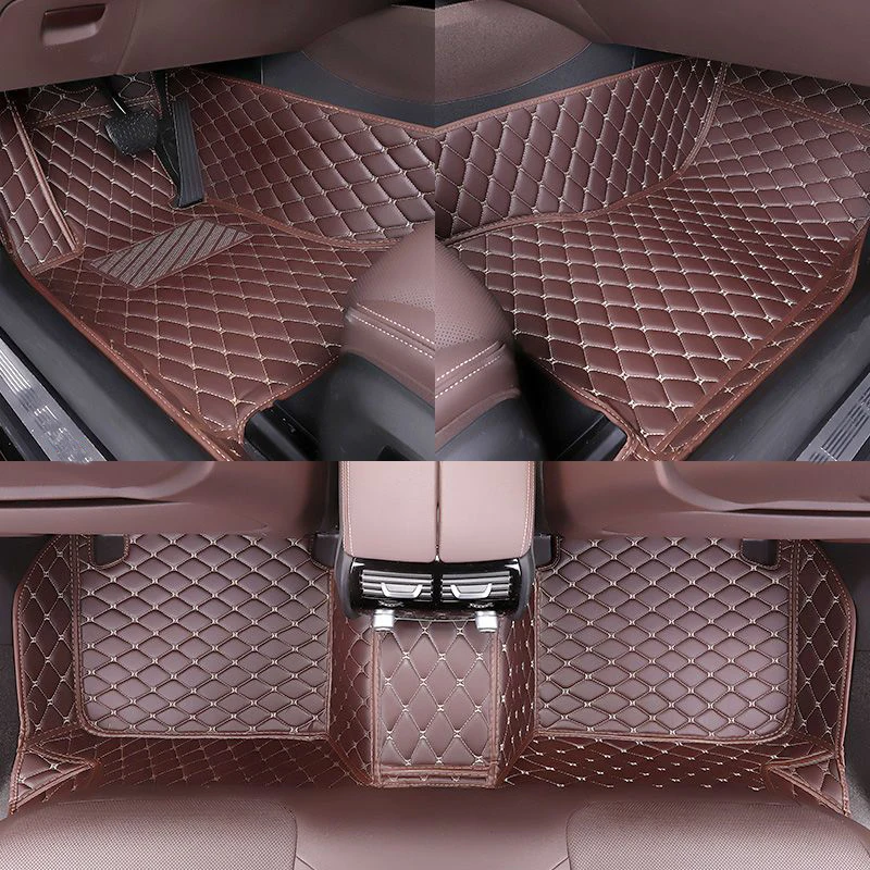 Durable Custom Leather Car Floor Mat for Bentley Continental GT Coupe Gen2 Year 2011-2018 Auto Carpet Interior Parts