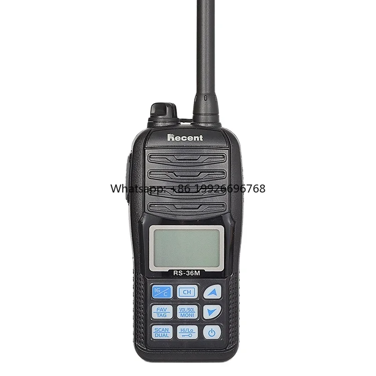 

Factory Price RS-36M Walkie Talkie New Vhf Marine Radio Transmitter Handheld Mobile Radio Set Portable IPX7 Waterproof manufactu