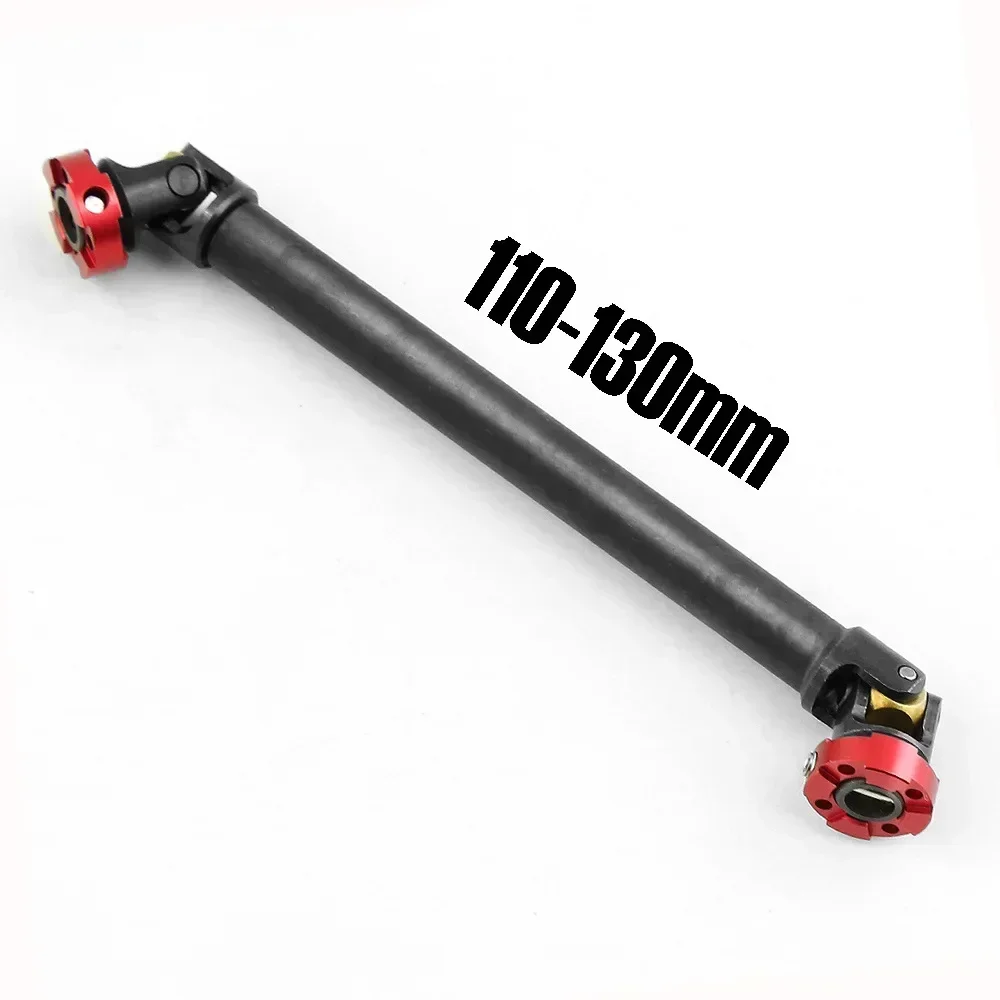 Steel Flange Drive Shaft CVD For 1/10 RC Crawler Axial SCX10 Trxs TRX4 D90 Redcat GEN8 1/14 Tamiya Tractor Truck