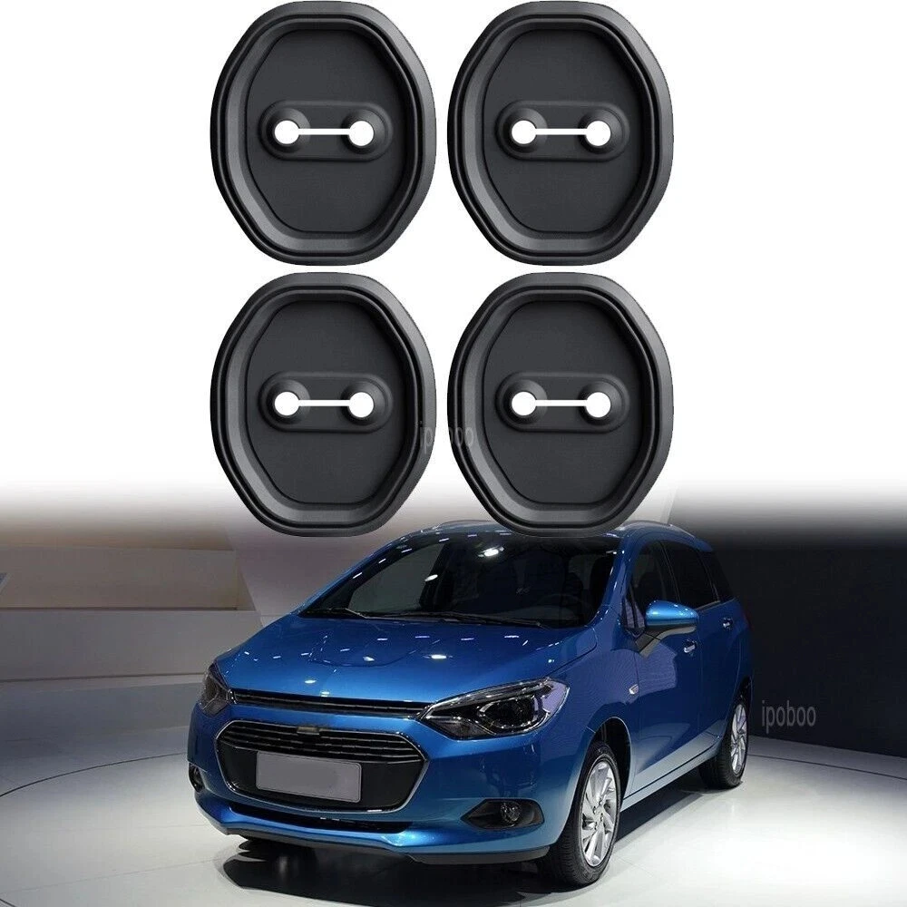 

4pcs Universal Car Door Closing Shockproof Silicone Cushion Mute Shock Absorber Protective Covers Car Door Latch Accessories