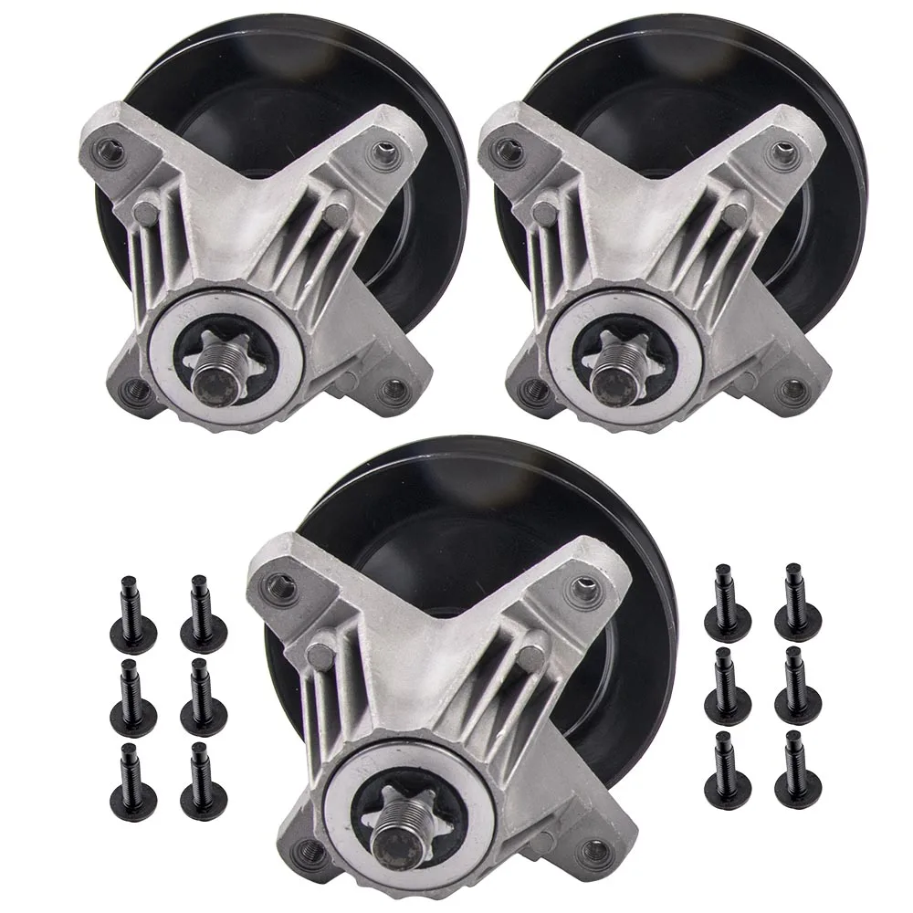3x Mower Spindle Assembly For MTD Cub Cadet model L54KW S54KH XT1-GT54 918-06978