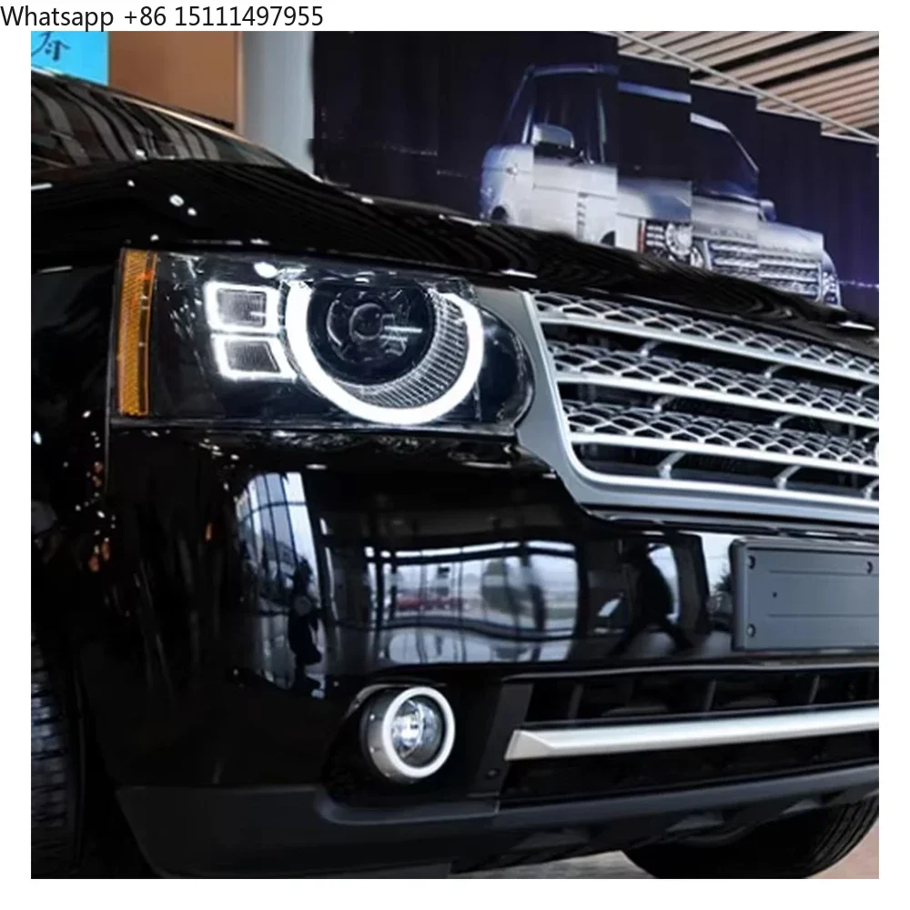 For Range Rover L322 Headlight Led Headlights Range Rover 2013 Upgrade Head Lamp