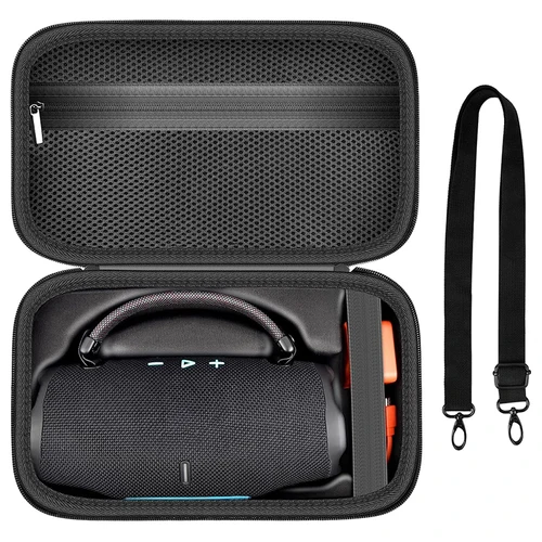 ZOPRORE Estuche rígido para bolsa de almacenamiento con caja de viaje para Altavoz Bluetooth JBL Charge 6, estuche impermeable con correa ajustable para el hombro