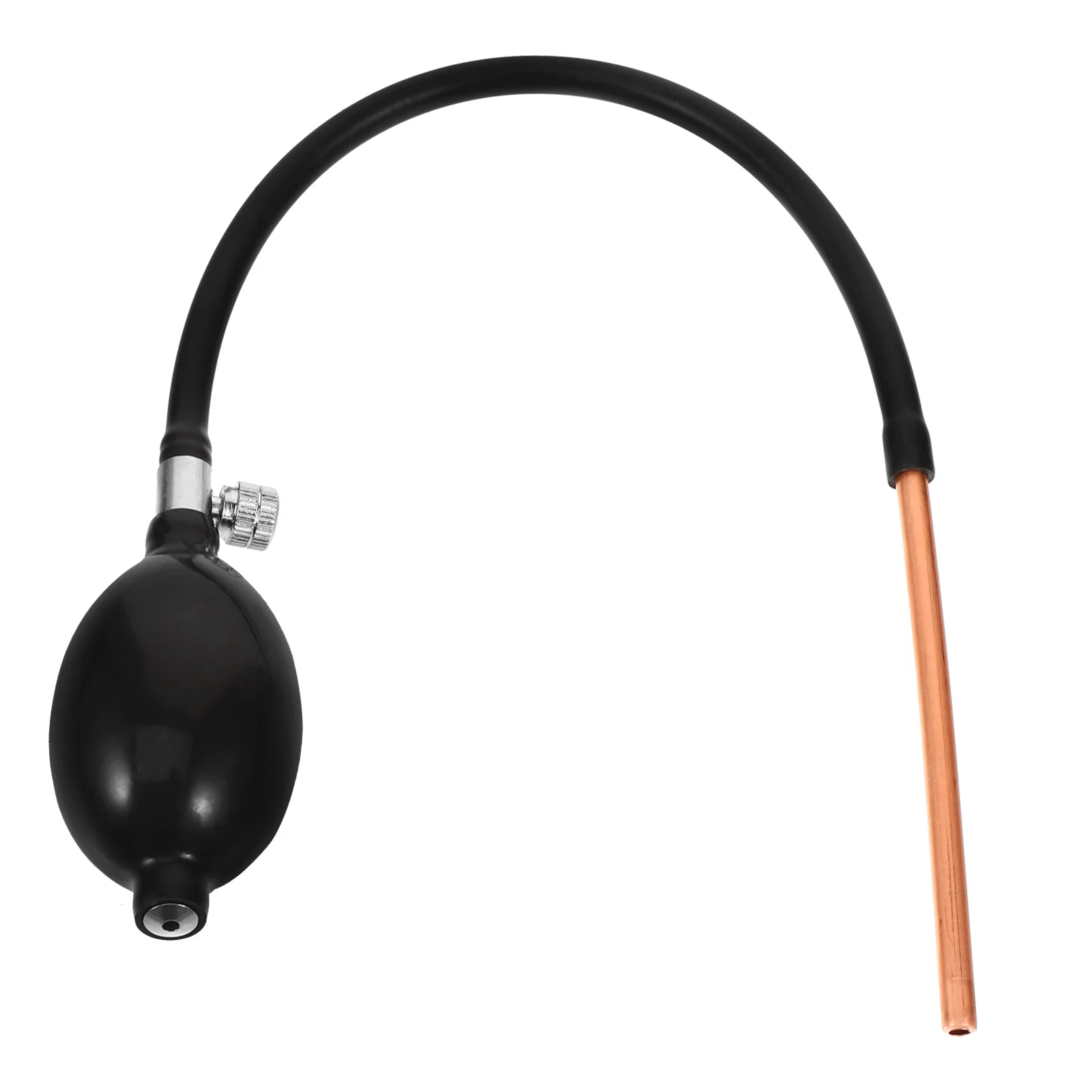 

Squeeze Tube Candy Sugar Blowing Man Mold Air Blower Manual Dispenser Black Plastic Biscuits