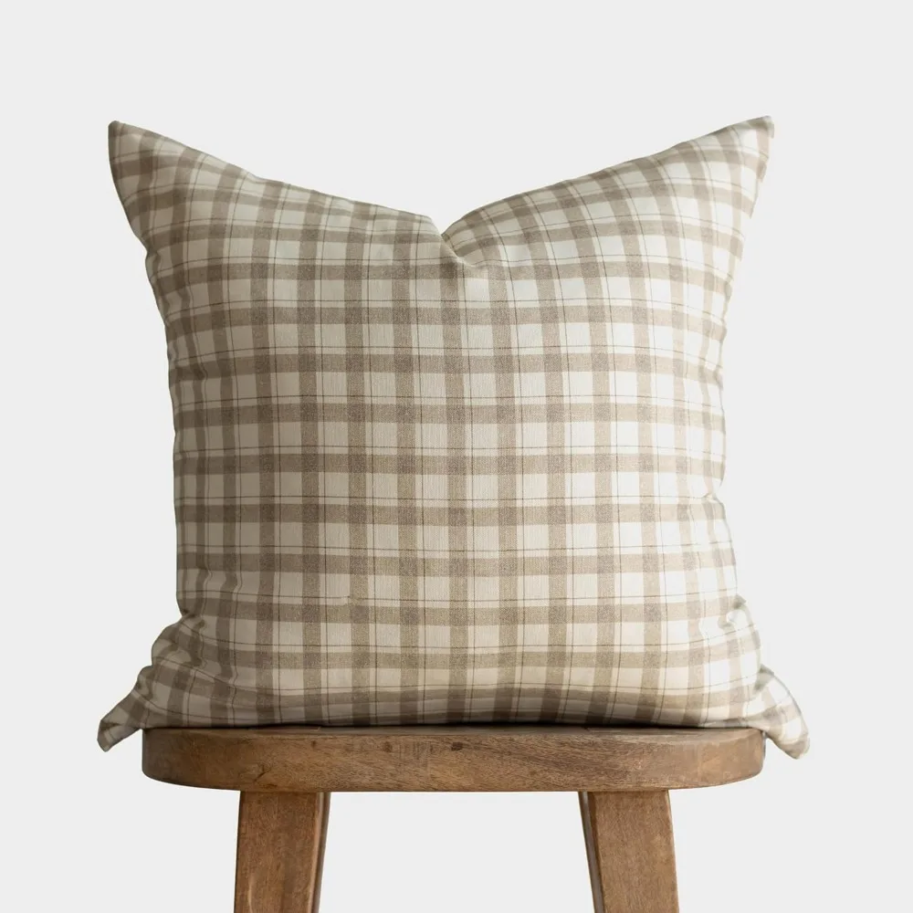 أغطية وسائد عصرية وفاخرة مكونة من 4 قطع لديكور المنزل - متينة وقابلة للغسل في الغسالة #3