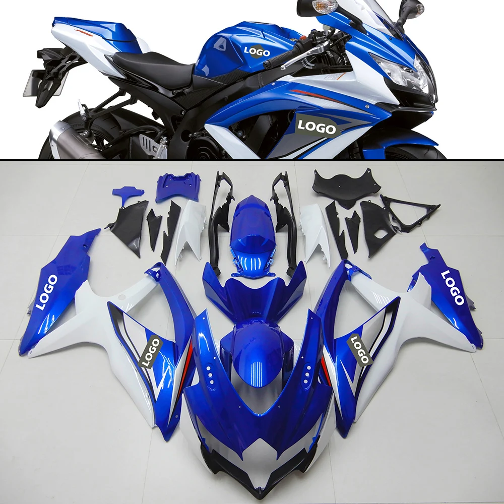 K8 K9 Motorcycle Fairing Set Body Kit For SUZUKI GSXR 600 750 GSXR750 2008 2010 Decoration Plastic Guard Plate Shell Injection