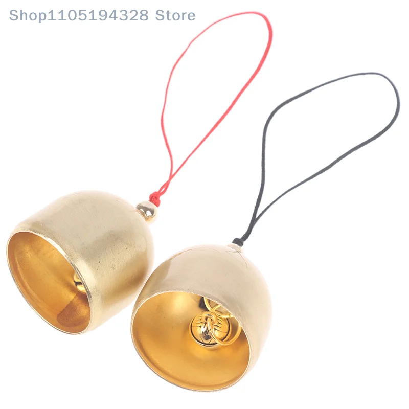 [FN] 1 قطعة جرس نحاسي معدني تزيين جرس الباب DIY صناعة أجراس الرياح الحرفية