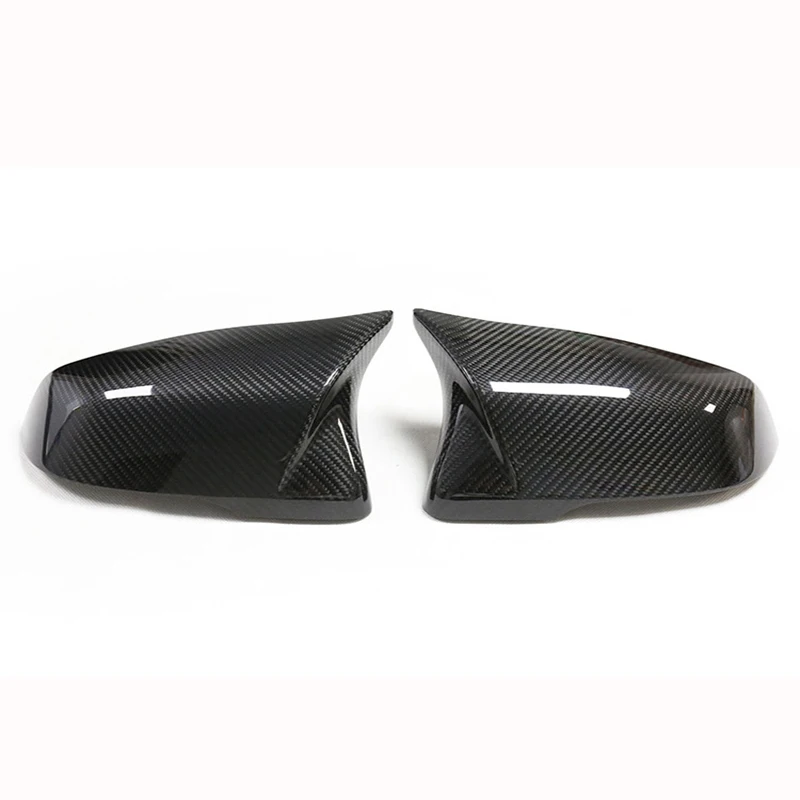 Carbon Fiber Fibre Side Mirror Cover Caps For  1 2series X1 X2 F48_52 Z4 G29