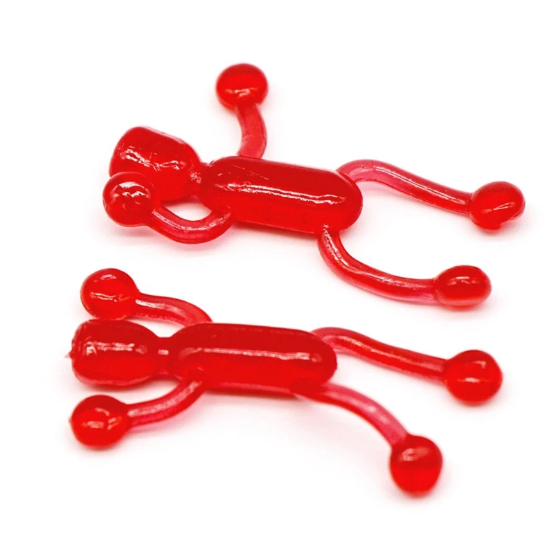 10Pcs/set Sticky Rolling Men  Window Crawler Men  Stretchy Wall Climbers  Funny Flexible Climb Men Sticky Wall Toy Kids