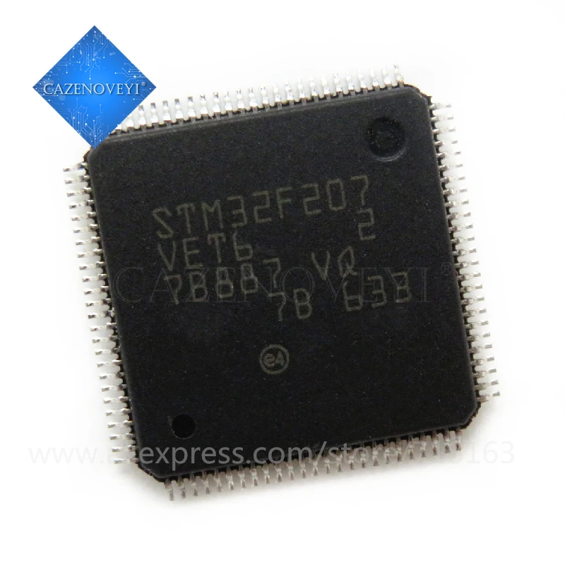 STM32F207VET6 STM32F303CBT6 STM32F303RCT6 STM32F373CCT6 STM32F401RCT6 STM32F401RET6 STM32F405RGT6 STM32F407VET6 STM32F407VGT6