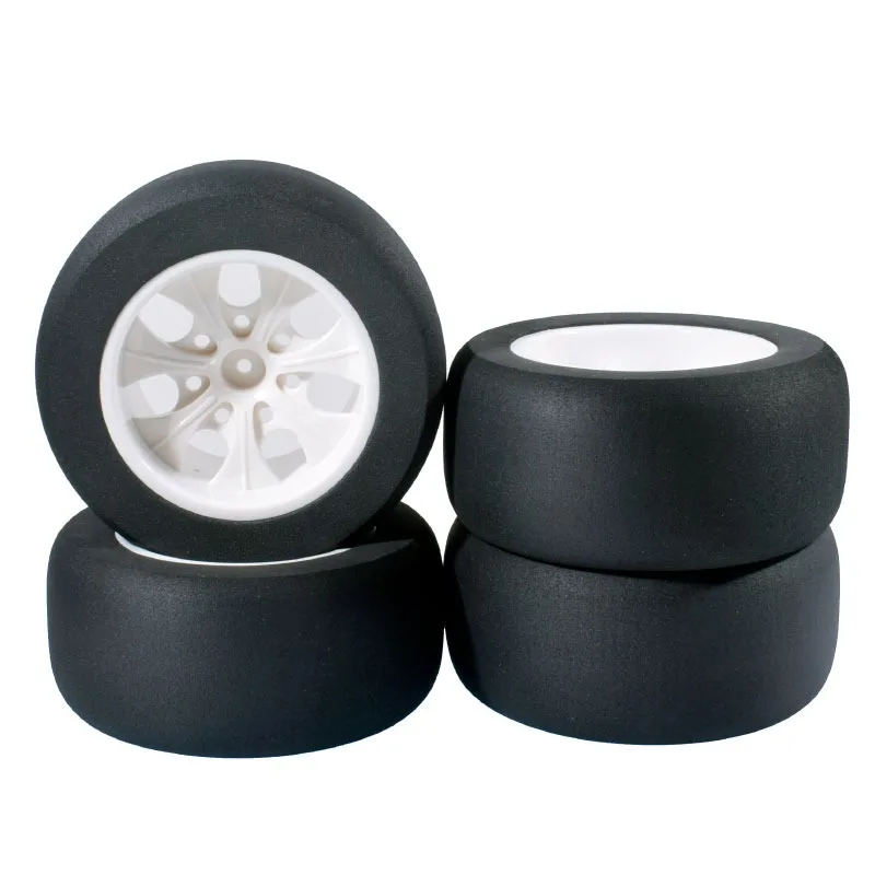 

118 MM 4pcs RC Rubber Sponge Tires Tyre Wheel Rim for HSP 1:10 Monster Truck 88005 HSP 94111 94108 94188