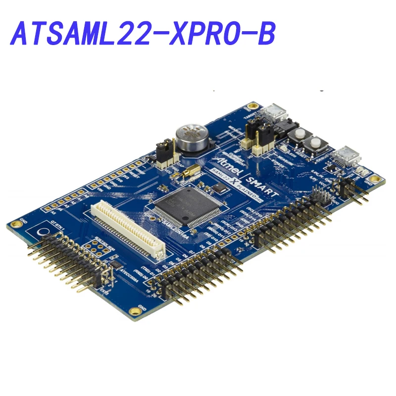 

Avada Tech ATSAML22-XPRO-B Evaluation Board, ATSAML22N18A MCU, embedded debugger, Xplained Pro block LCD connector