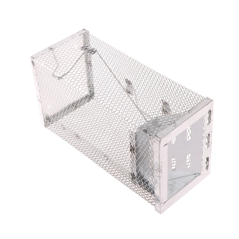 Household Metal Multi-Catch Trap Cage-Pest Control Fully Automatic Sensitive One-way Door