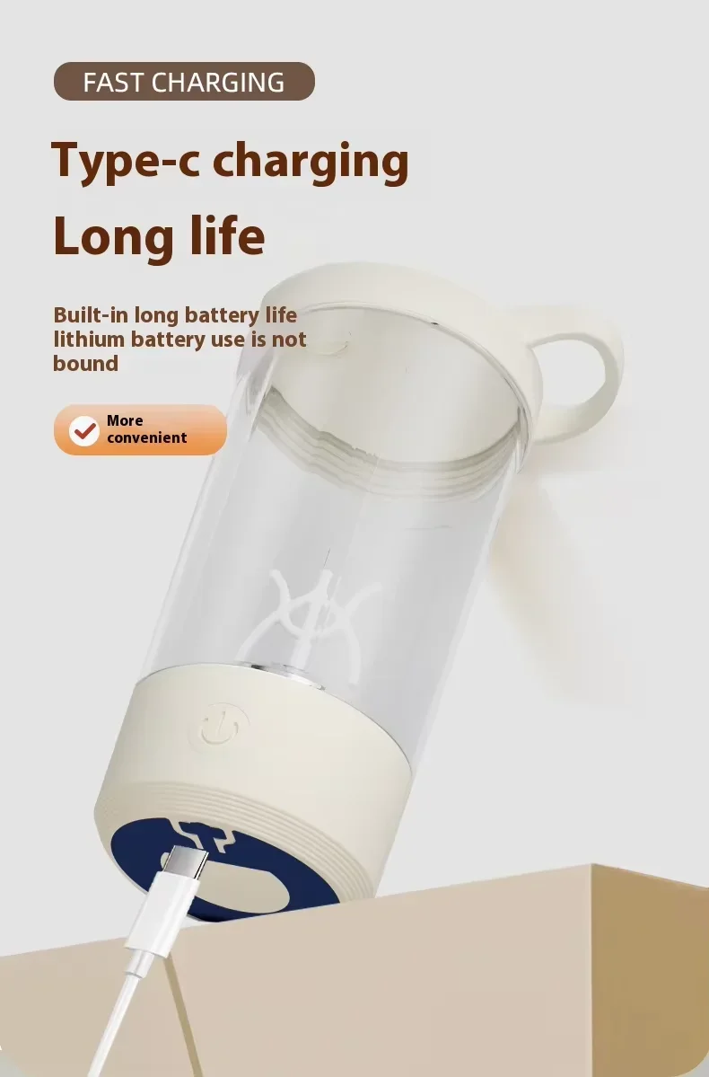 Portable Automatic Mixer Mix Cup Coffee Oats Bisphenol A Free Gym Protein Shaker Sports Water Automatic Mug Self Mixing Bottle