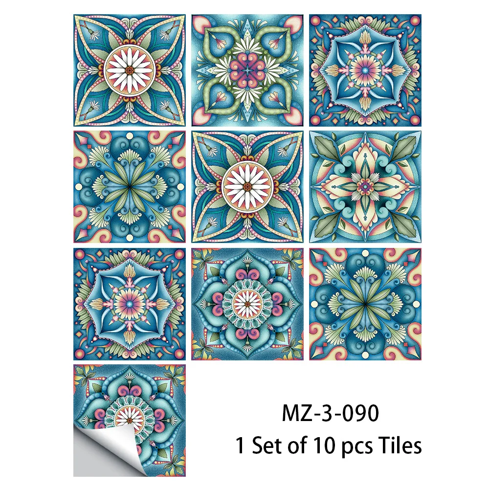 DIY Matte Self-Stick Tiles 30x30cm 10PCS, Removable Wall Covering for Tenant-Friendly Bathroom Makeover