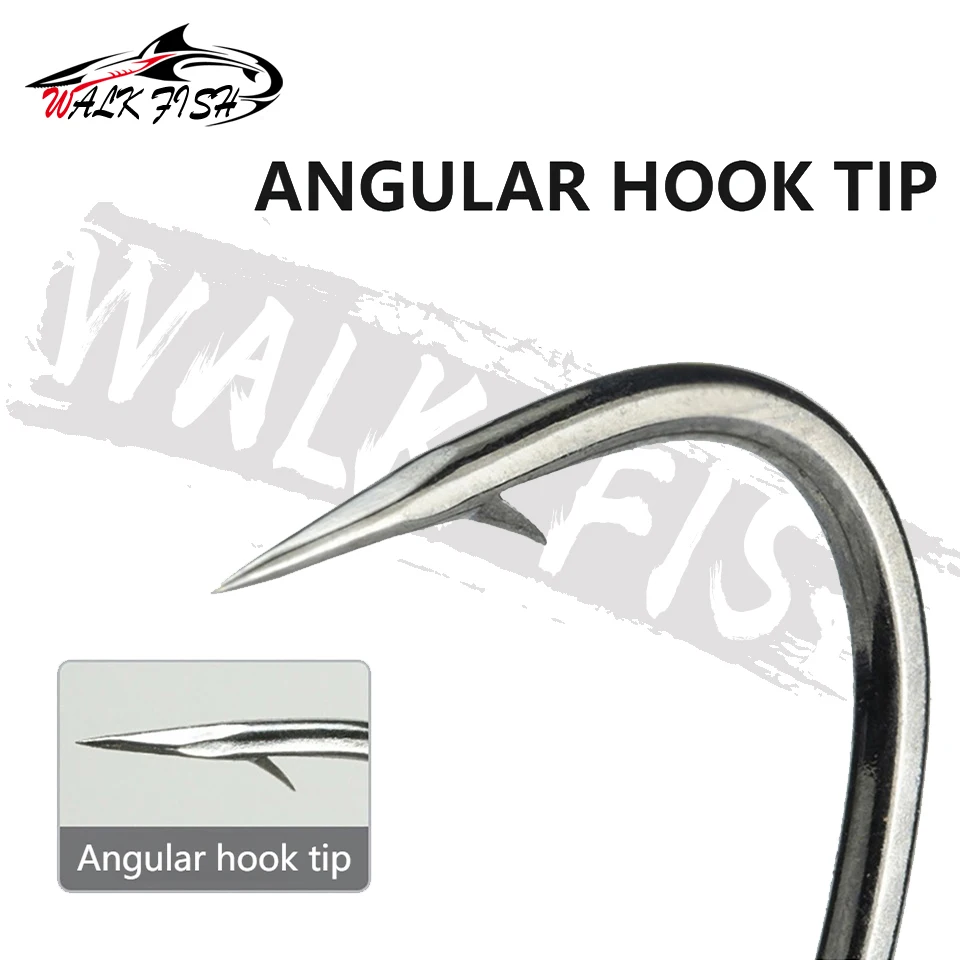 Jighead Walk Fish con cuchara y triple anzuelo para vinilo - imagen 4