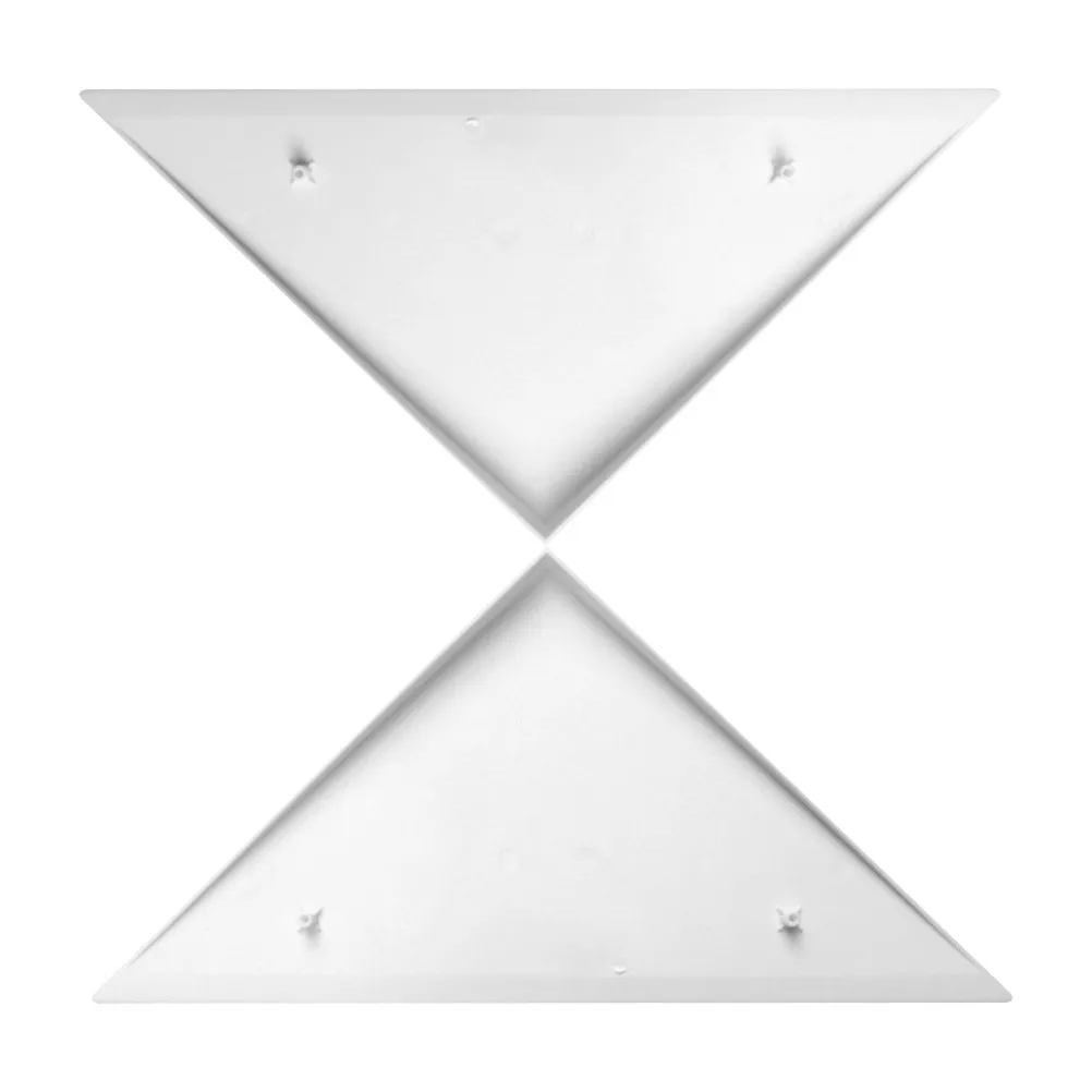 

2Pcs Foosball Table Corner Protectors Triangle Edge Guards PP Plastic Scratch Resistant Comfortable Easy Install Universal Fit