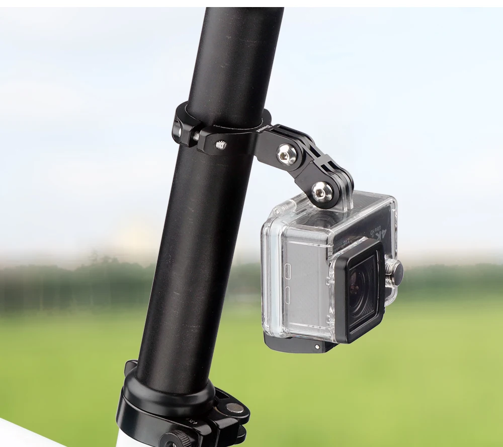 Deemount Rücklichtständer, passend für Rohrdurchmesser. 28–32 mm Sattelstützen-Installation für TREK Magicshine-Lampe, 3-Gabel-Halter, passend für Schnittstellenanpassungen – Detail 12