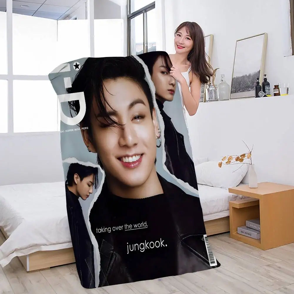 J-Jung K-Kook مناشف الشاطئ الكبيرة المصنوعة من الألياف الدقيقة، منشفة سريعة الجفاف، مناشف الشاطئ الرملي، منشفة حمام السباحة للسفر، حمام السباحة، اليوغا #4