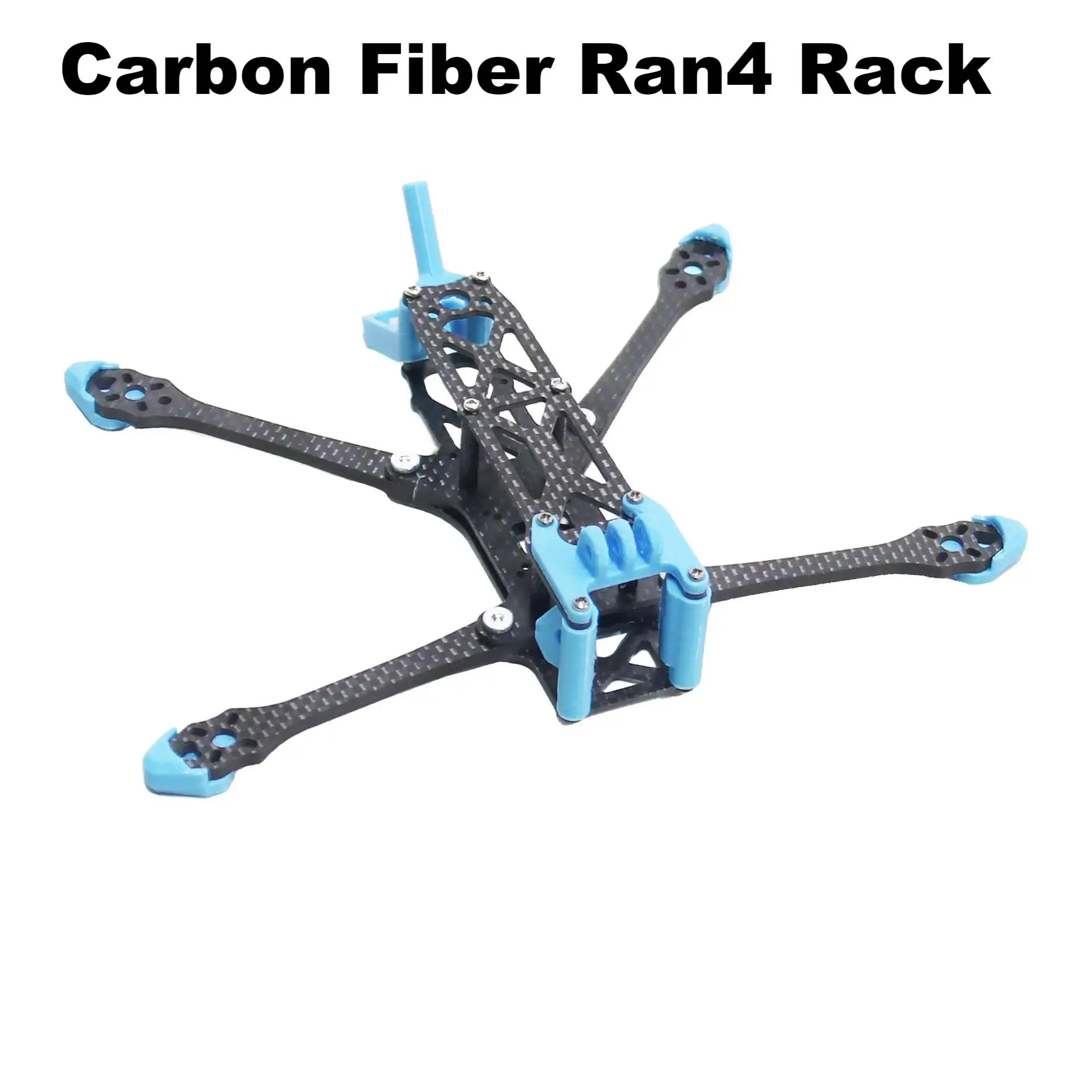 B-CUBE Ran4 4-calowy Zestaw Ramy Drona FPV z Włókna Węglowego, Wyścigowy Quadcopter, Sterownik Lotu INAV Beatflight F722 F745 Ardupilot