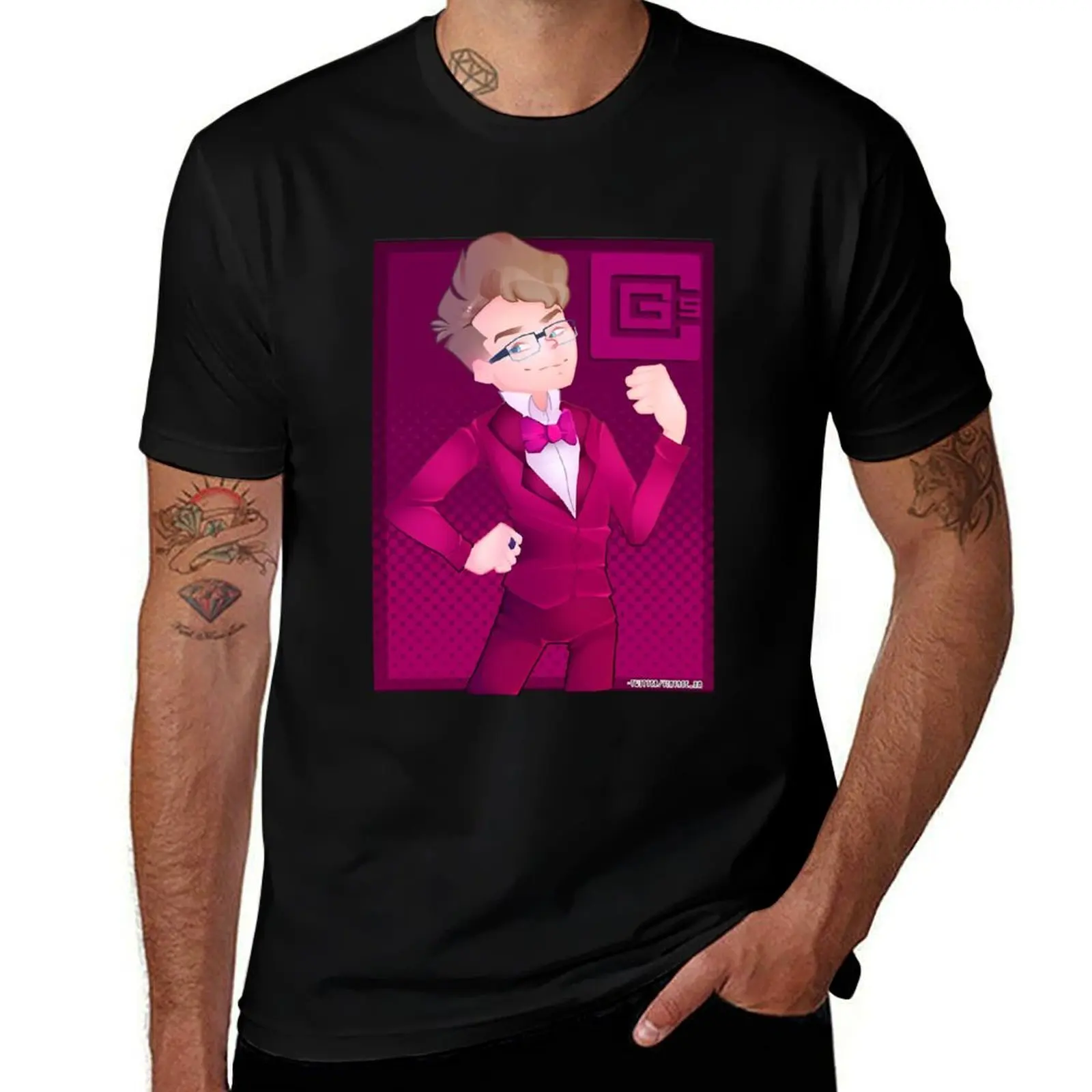 

CG5 Suit and Tie T-Shirt blanks new edition aesthetic clothes t shirt men