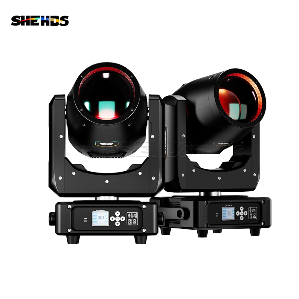 SHEHDS 2PCS Blub 230W 7R Beam Moving Head Lighting  Super Beam Lights For DJ Disco Bar Stage Party Christmas Lights Audience