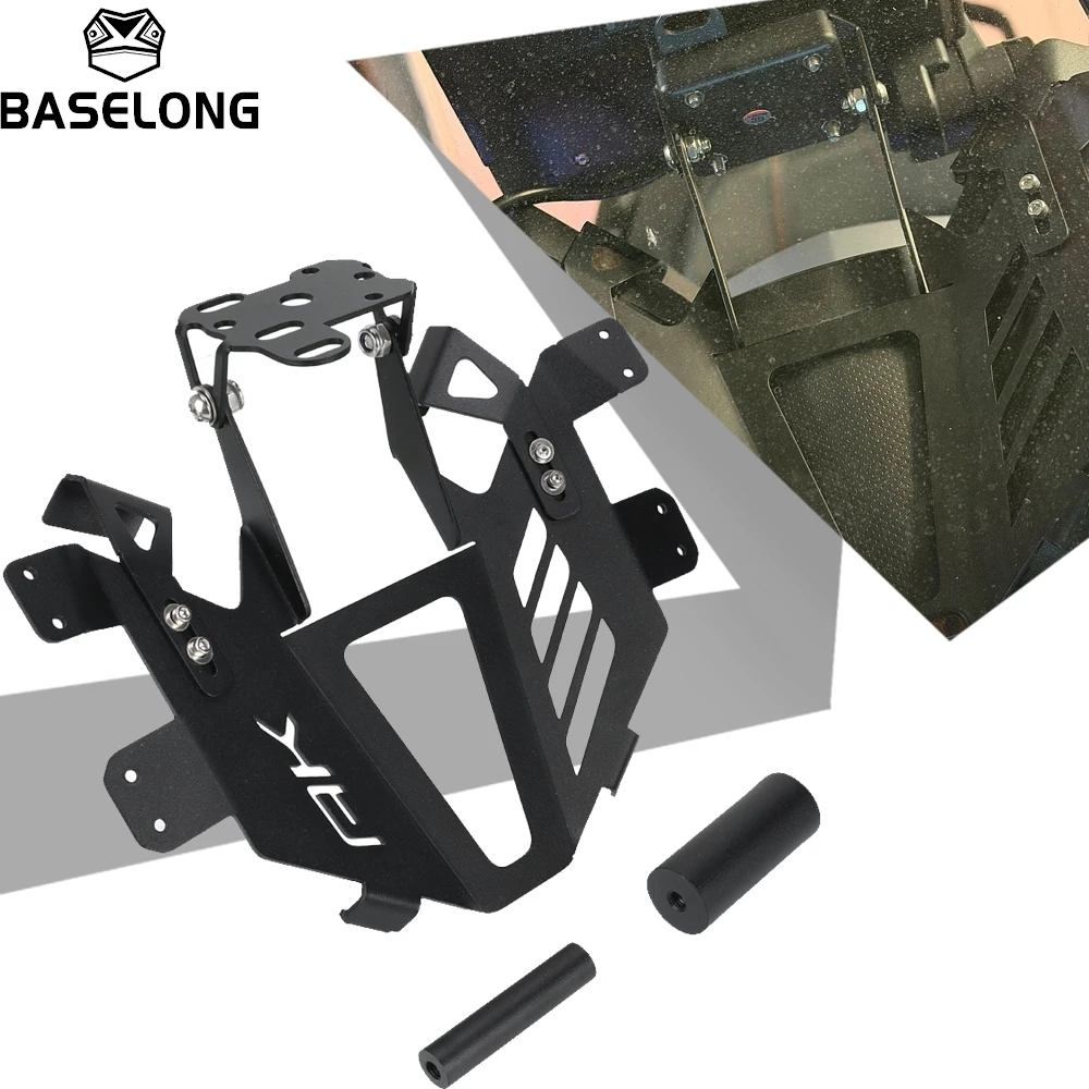 

FOR KYMCO AK 550 AK550 Premium 2023-2026 Windshield Navigation Plate Bracket Motorcycle Accessories GPS Mount Stand Phone Holder