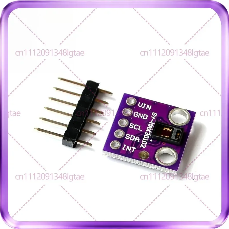 For 3-10pcs MAX30102 Heart Rate Blood Oxygen Purple Sensor Module DIY Arduino Compatible