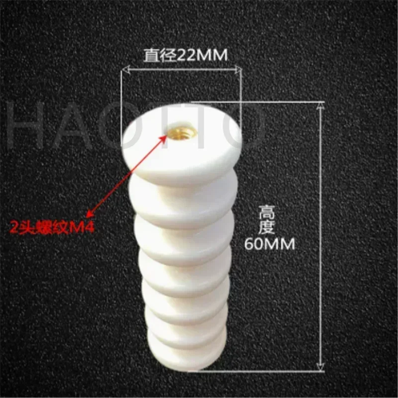 High Frequency Electric Porcelain Ceramic Insulator Rectangular Ceramic Plate Ceramic Post Insulators For This