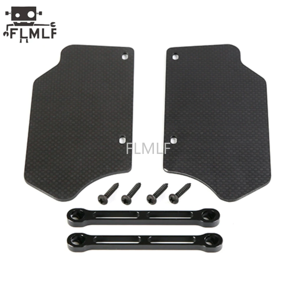 Carbon Fiber Shock Absorber Mudguard Plate Set for 1/5 ROVAN ROFUN F5 RF5 T5 D5 MCD RR5 RC CAR PARTS