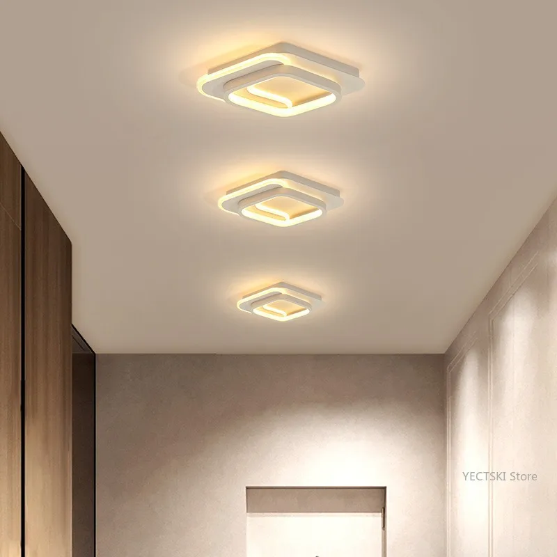 Minimalist, modern, and atmospheric hallway lights for home use, including desk lamps and small ceiling lights for entryways