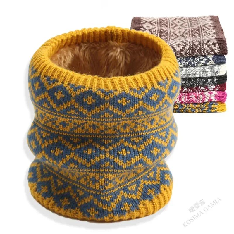 

Мягкий вязаный флисовый утепленный шарф-муфель, новая зимняя теплая маска для лица для женщин и мужчин, для активного отдыха, катания на лыжах, модная, многофункциональная