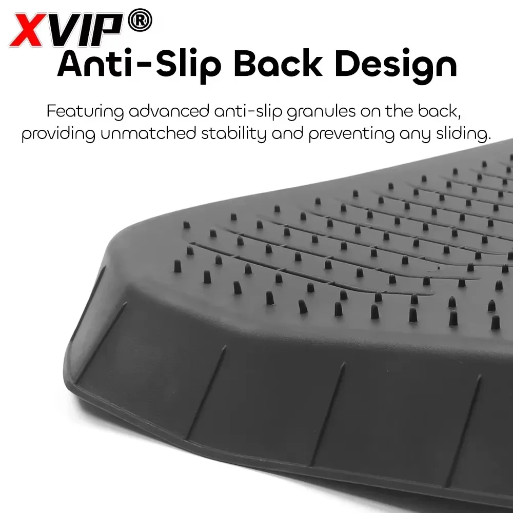 XVIP Frunk Rear Bottom Sub-Trunk Tray Rubber Cargo Liner Trunk Storage Lower Mats Anti-Slip Waterproof For Tesla Model Y 2021-23