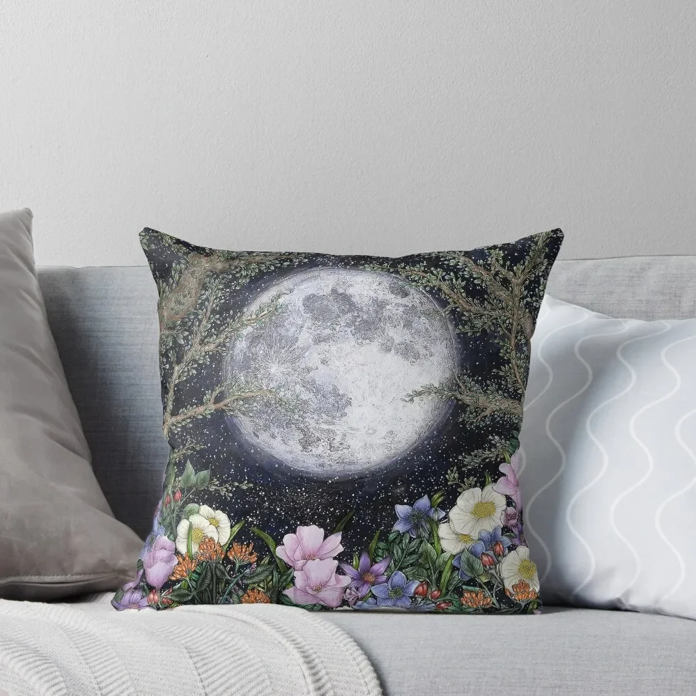 

Midnight in the Garden II Throw Pillow Luxury Pillow Case Sofa Covers For Living Room