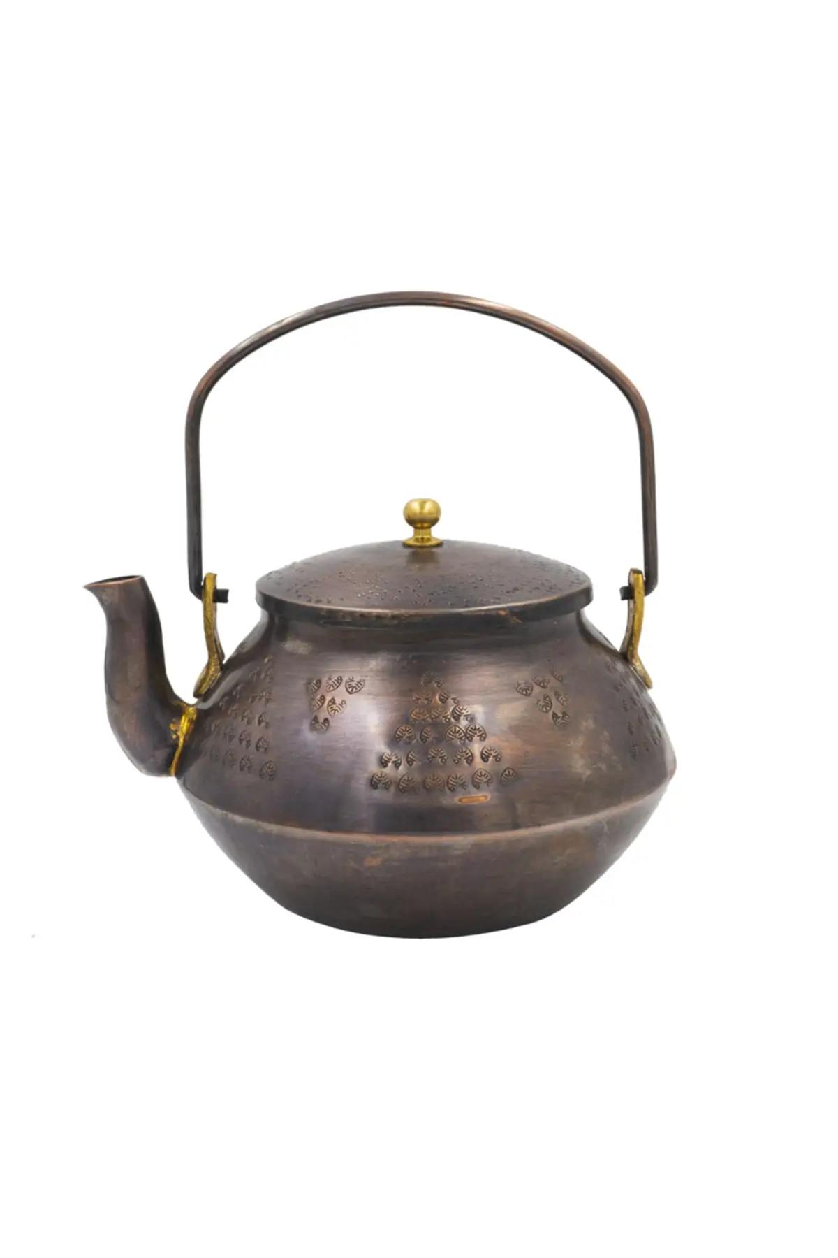 400ml copper plant tea teapot leaf detailed ml oxidized copper Cooper Luxury Cups