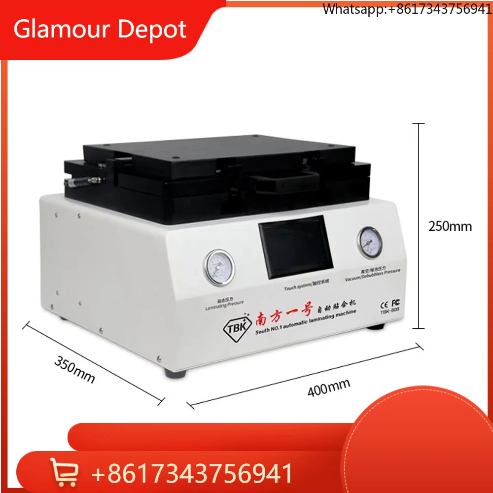 

Hot sale,T 808 Laminating Machine 2 In 1 Automatic LCD 12 Inch Bubble Remover Auto Lcd Display Screen Repair Machine(deposit)
