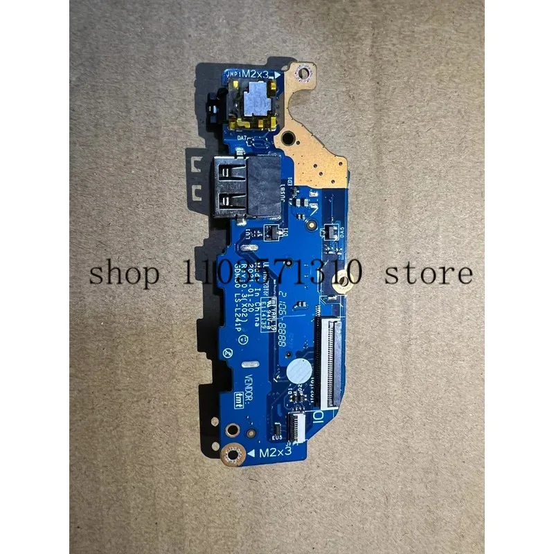 

0C6CMN New For Dell Inspiron 3510 3511 3520 GDM50 LS-L241P USB Card Reader Audio IO Board JM