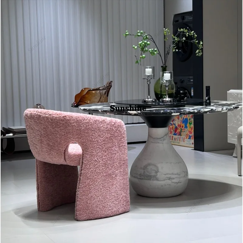 Luxury Multi-Function Chair Gold Thread Velvet Seat Chic Style for Home Dining Office Work and Formal Lounge