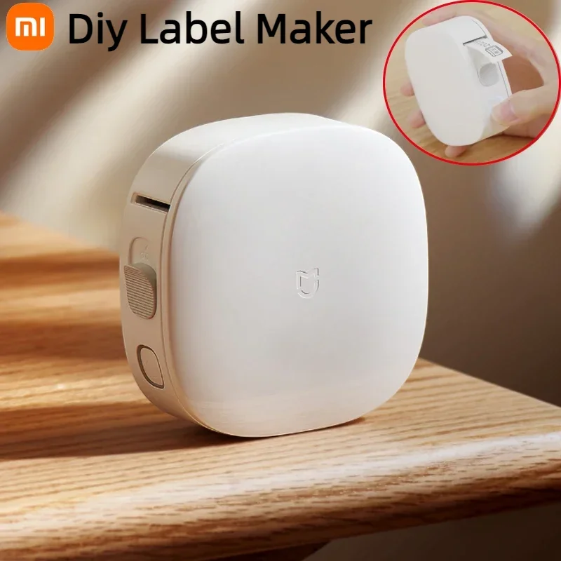 

Xiaomi Mijia Smart Diy Label Maker Machine Mini Pocket Thermal Wireless Label Printer All in One DIY Date Sticker For Mihome APP
