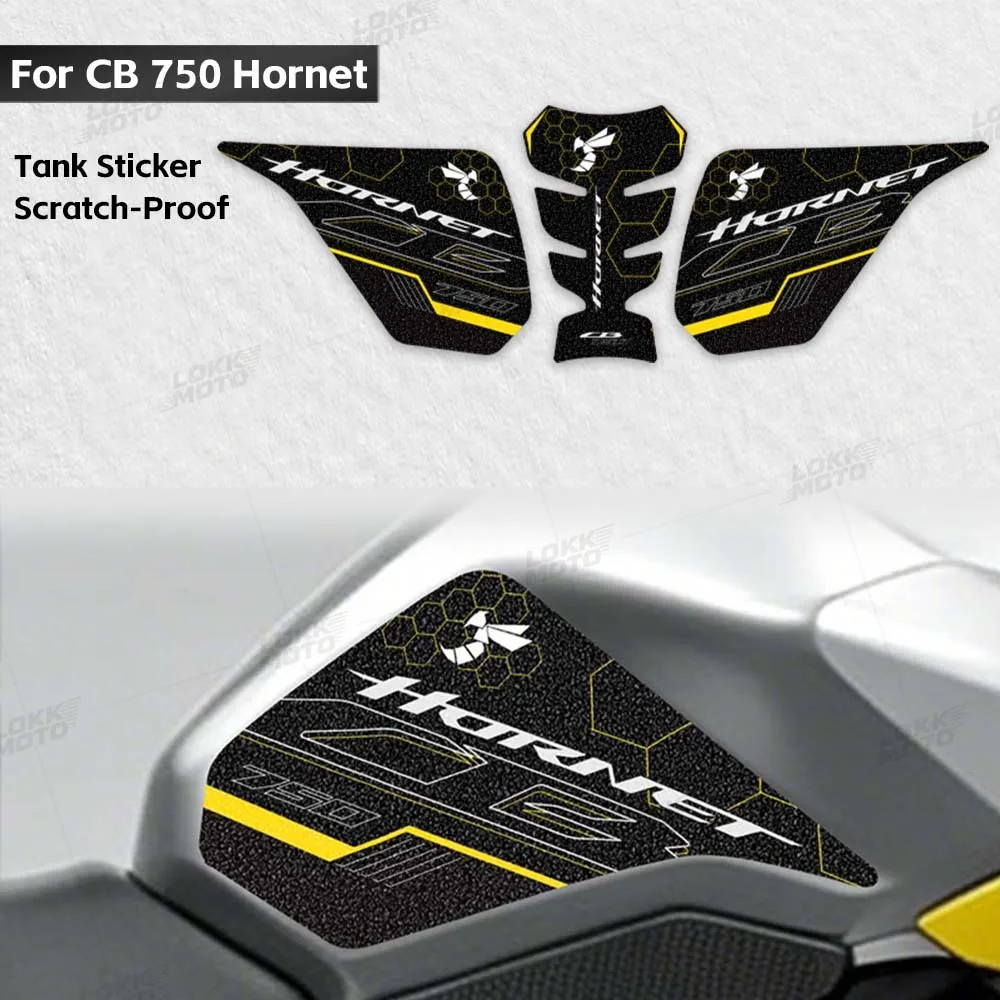 Motorcycle Refit Accessories Frosted Tank Pad Sticker Knee Grip Side Protector Decals For CB750 CB 750 Hornet 750 2023-2026