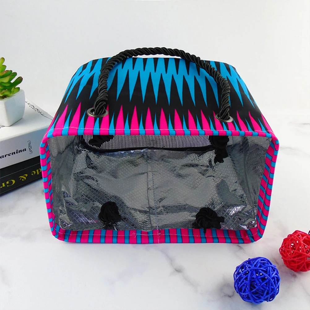 

Shower Tote Bath Organizer Waterproof Toiletry Basket High Capacity Oxford Cloth Oil Water Mold Resistant Travel Storage Bag