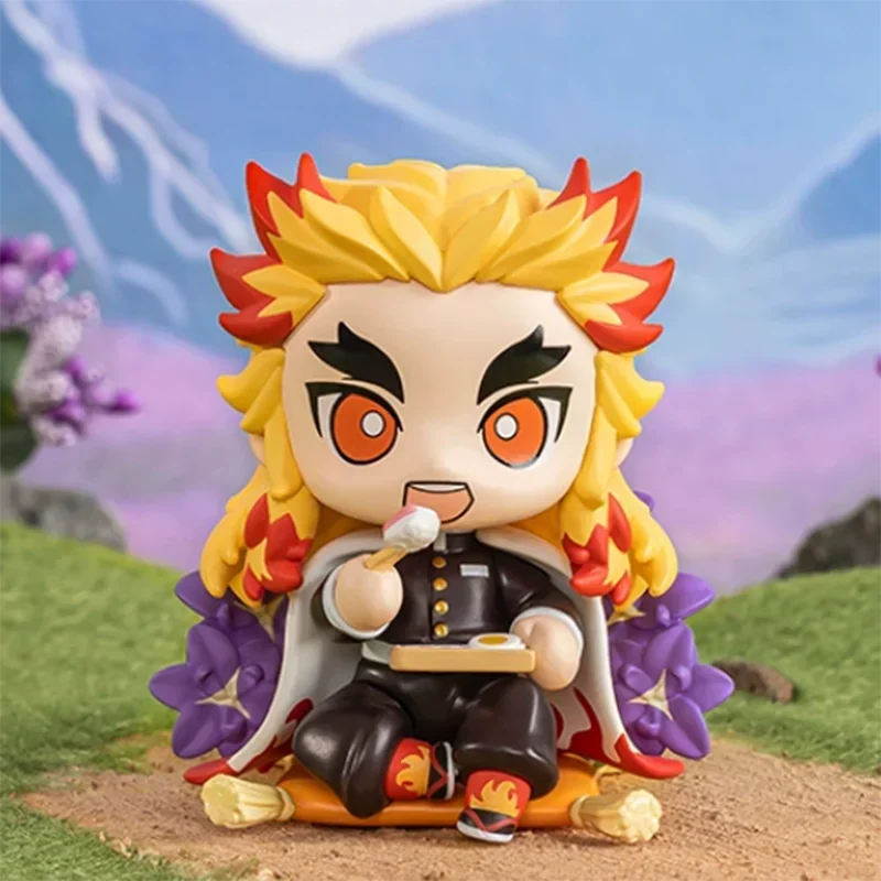 Pop Mart Demon Slayer Geboorte Bloem Serie Blind Box Guess Bag Mystery Box Speelgoed Pop Leuke Anime Figuur Ornamenten Gift Collection