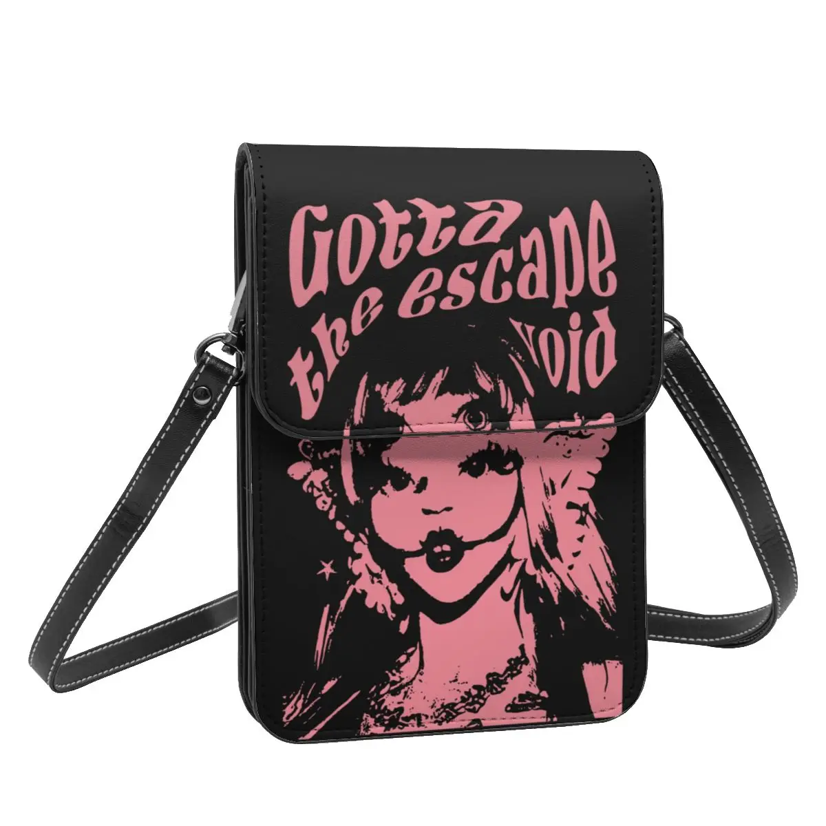 Melanie Martinez Shoulder Bag Funny Beautifull Aesthetic Leather Shopping Mobile Phone Bag Student Gift Bags