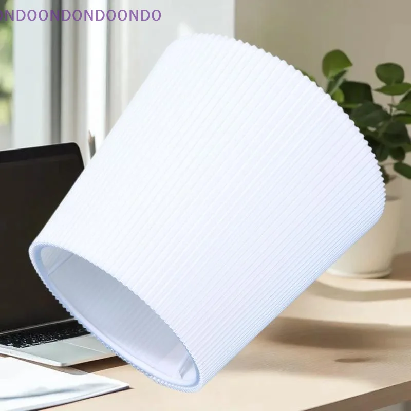 

Изысканный белый плиссированный абажур с подкладкой из ПВХ для ламп с цоколем E26, E27, E14.