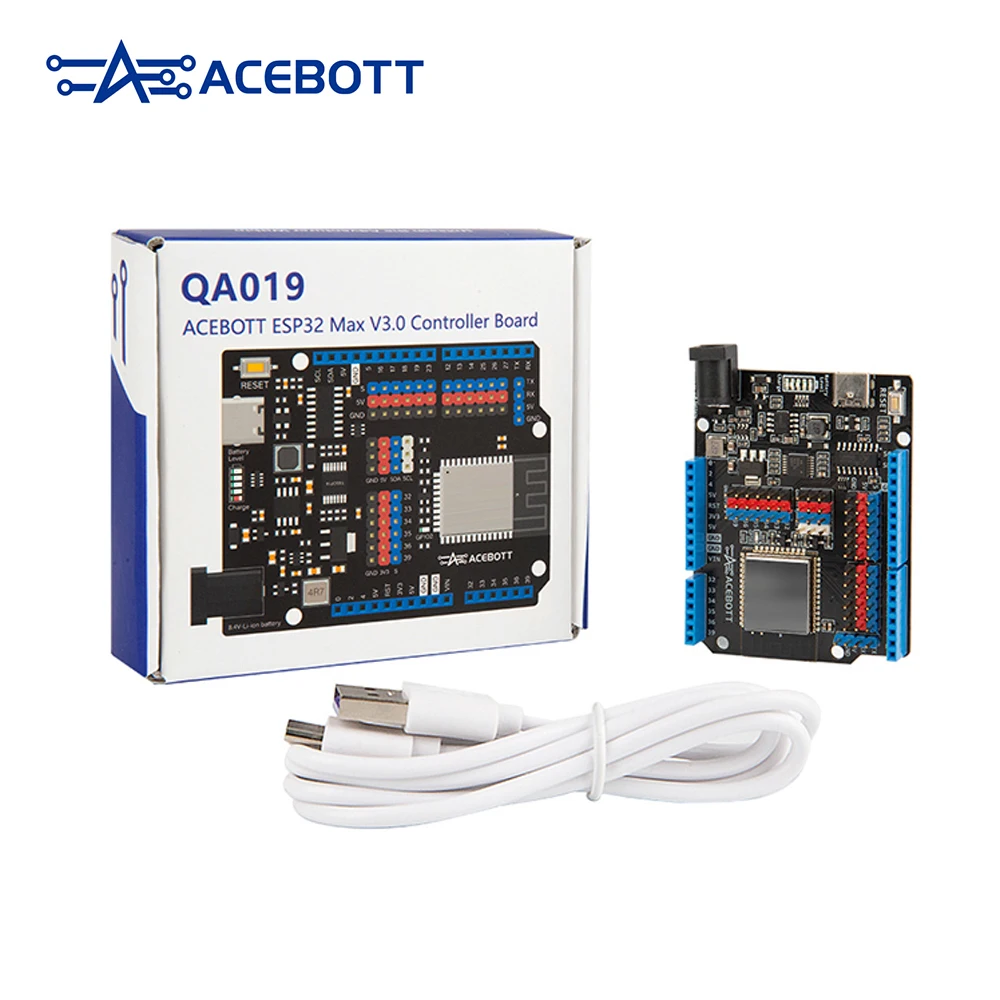 لوحة تطوير ESP32 Max V1.0/V3.0 متوافقة مع Arduino ACEBOTT
