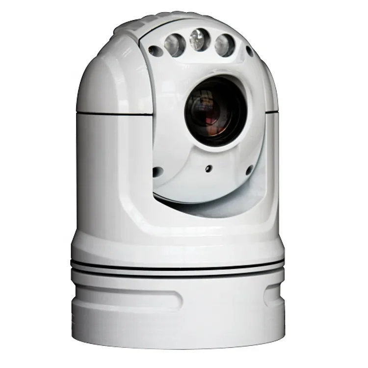 HD IP66 4MP 33X Интеллектуальная портативная сетевая мобильная прочная PTZ-камера для морского использования