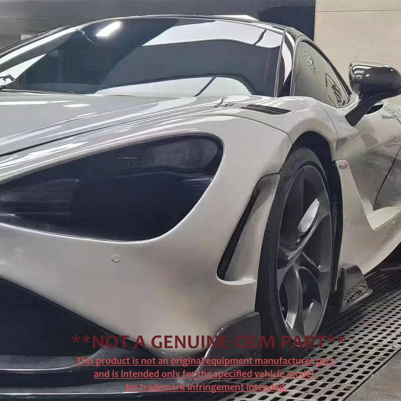 For McLaren 720S Upgrade 765 LT Style Carbon Fiber Body Kit Bumper Hood Front Lip Rear Lip Side Skirt Spoiler Modification Parts