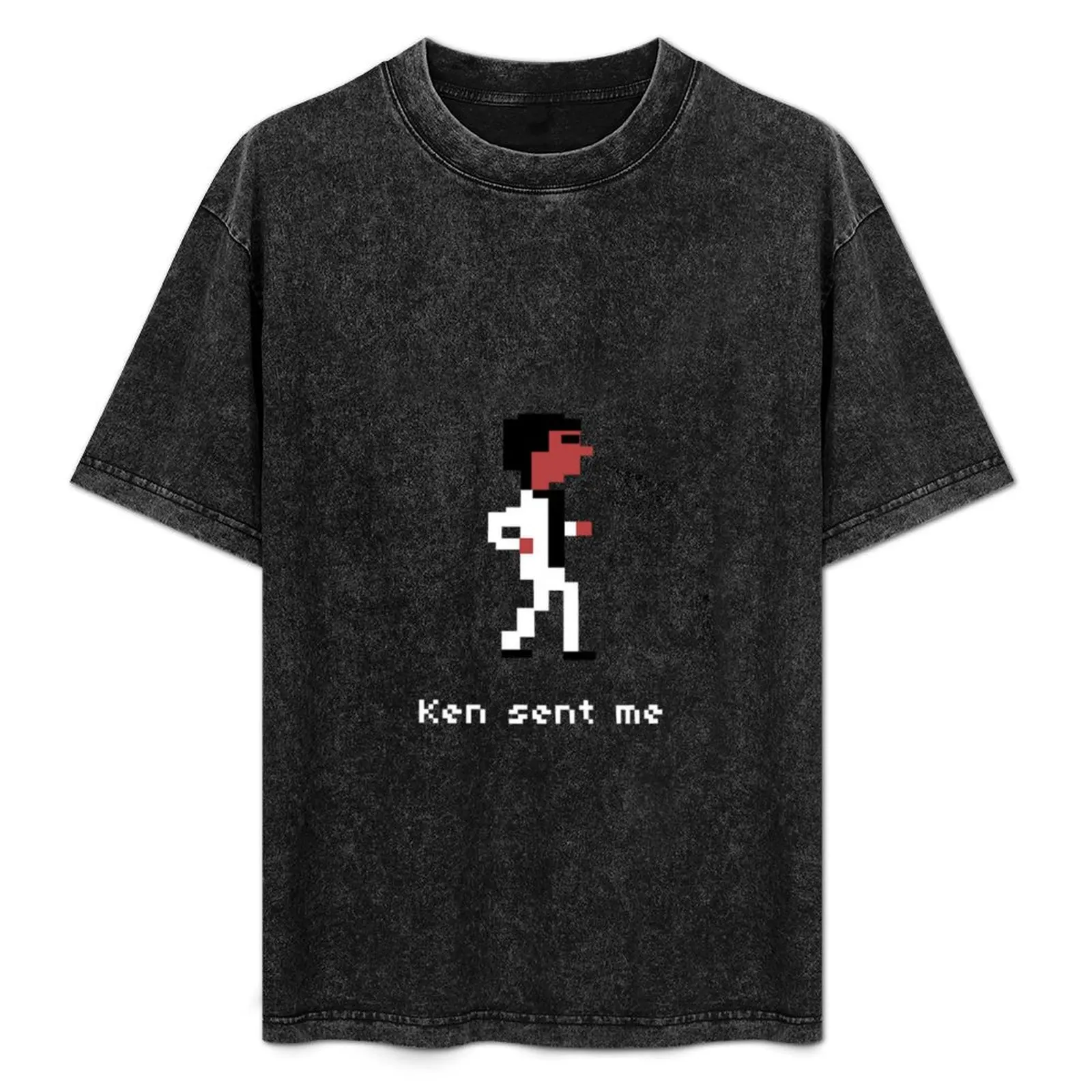 

Ken Sent Me T-Shirt Minimalist Graphic Tee Shirt
