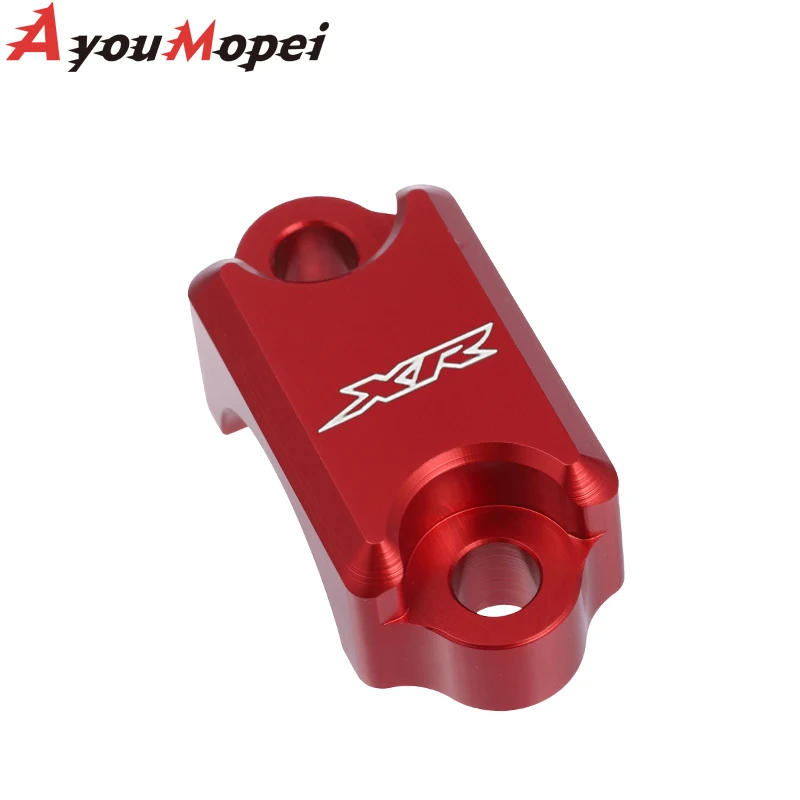 Front Brake Master Cylinder Clamp Cover For Honda XR 125 150 190 230 250 400 600 650 L/R/Motard Motorcycle Handlebar Clamp
