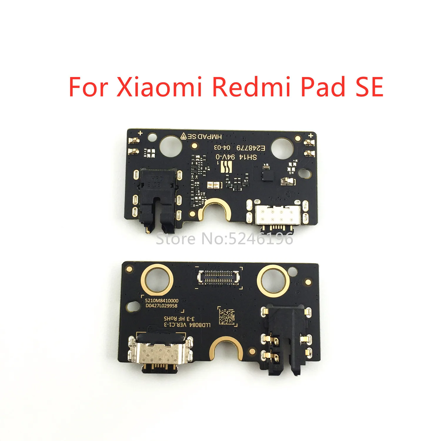 1 adet USB şarj portu taban şarj cihazı Xiaomi Redmi için Pad SE Xiaomi RedmiPad SE için parçayı değiştirin
